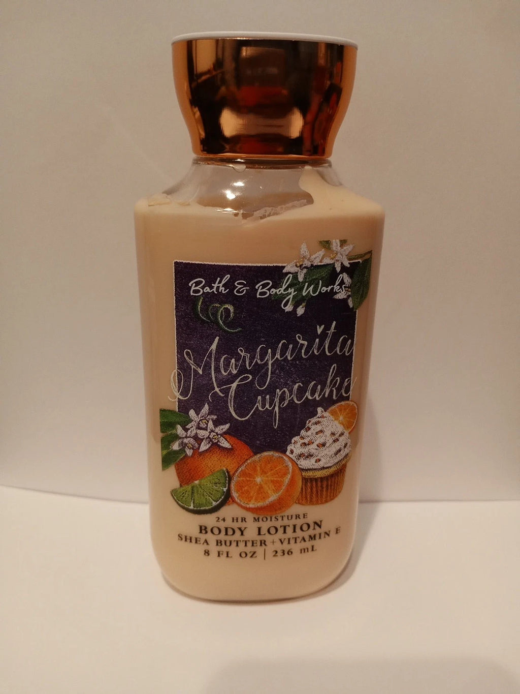 Bath and Body works MARGARITA CUPCAKE Body LOTION cream Shea Vitamin E 8oz New