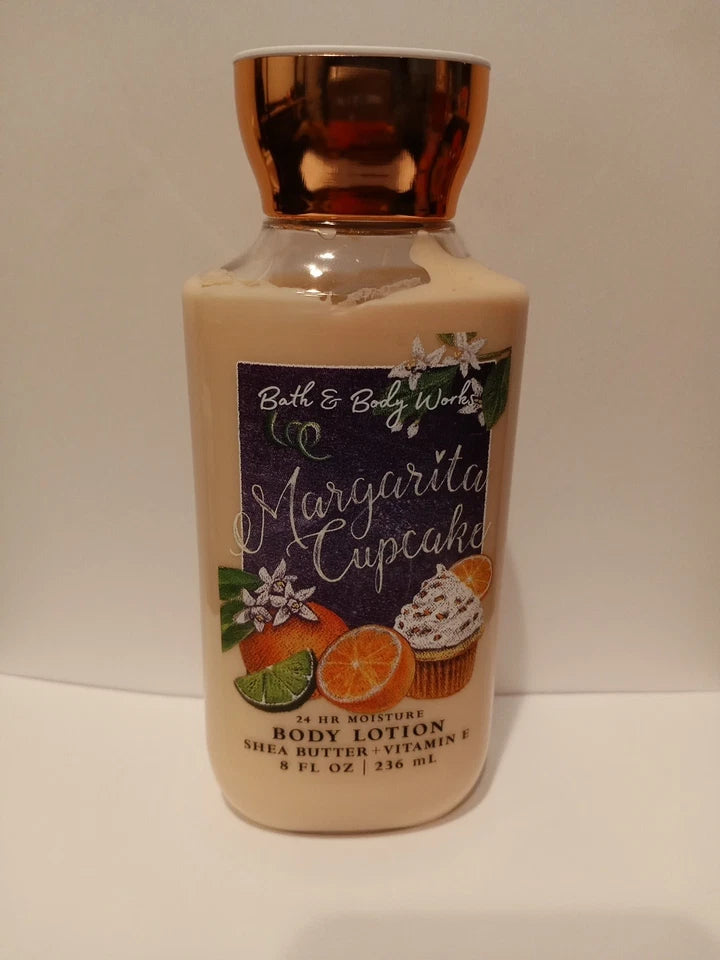 Bath and Body works MARGARITA CUPCAKE Body LOTION cream Shea Vitamin E 8oz New